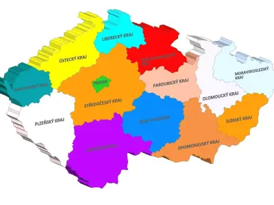 CZECH REPUBLIC 3D Free 3D model