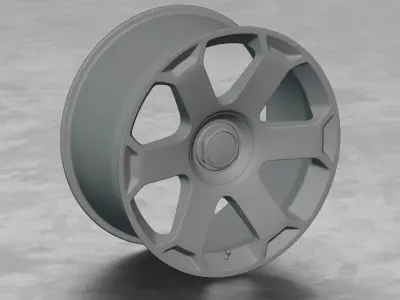 Rotiform AVS Wheel 3D Model 3D model