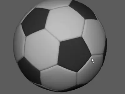 Soccer ball 3D model