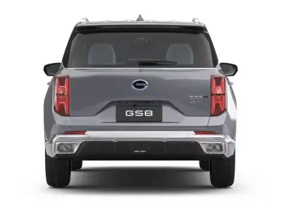 2026 GAC GS8 7 Seats Hybrid with Interior 3D model