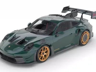 Porsche 911 GT3 RS Manthey Kit 2025 3D model