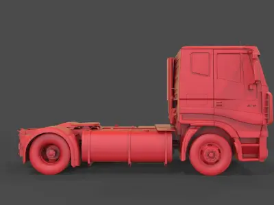 Iveco Stralis  3D print model