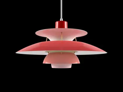 PH 5 Lamp - 8 Colors with IES - Louis Poulsen  - 3D Model 3D model