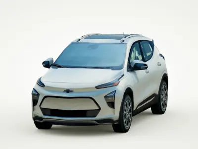 Chevrolet Bolt EUV 2022 Low-poly 3D model