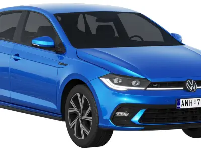 Volkswagen Polo 2022 3D model