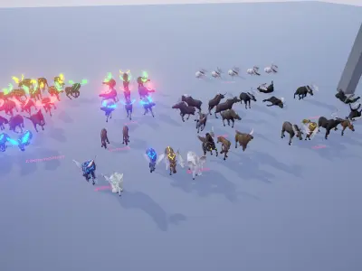 Poly Art Moose Low-poly 3D model