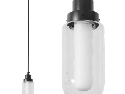 Pendant lamp Faro Barcelona BRUME 3D model