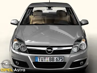 Opel Astra 3D model