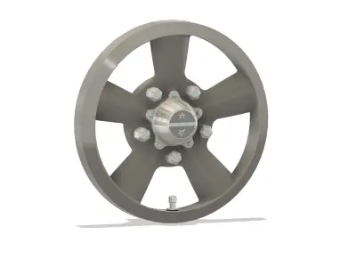 American Racing Torq Thrust - 3d Printable 3D print model