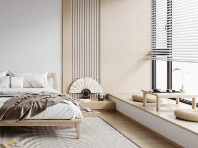  Bedroom interior 18 3D model