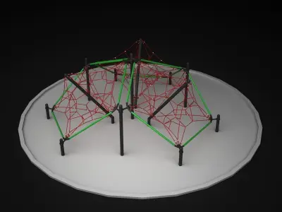 Teenagers Outdoors Toys 3D model