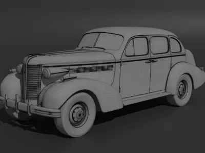 Buick Special 1938 3D print model