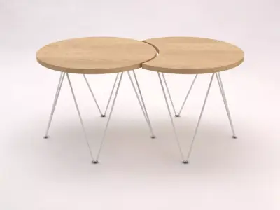 SIDE TABLE---Built-in 3D model