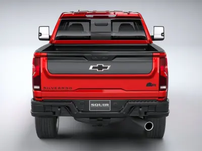 Chevrolet Silverado HD ZR2 Bison CG 2024 3D model