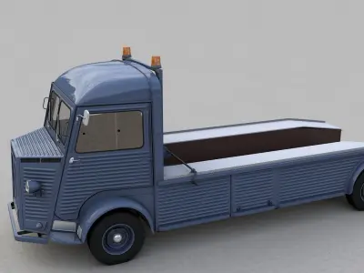 CITROEN HY TRUCK 1950 3D model