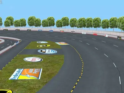 High-Performance Race Car 3D Model Low-poly 3D model