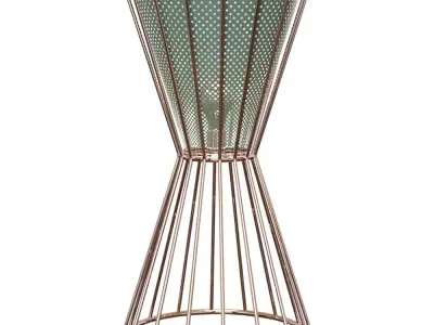 Table lamp Hourglass 3D model