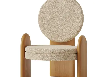 Smith Single Chair 3D model