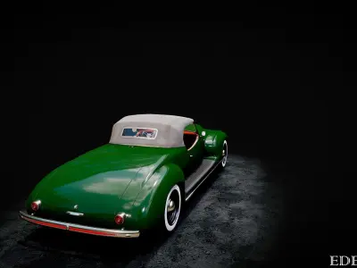 ZIS 101 SPORT 3D model