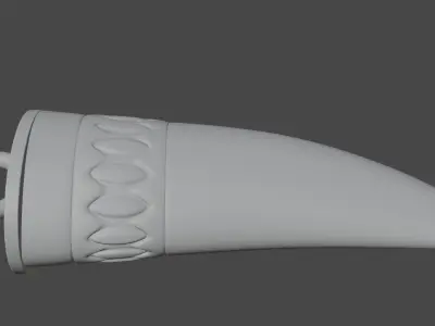 Printable fang Free 3D print model