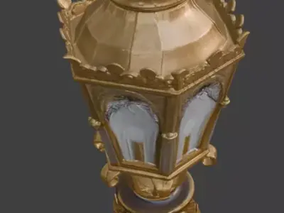 street light 3d model 3D model