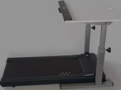 LifeSpan Fitness TR800-DT7 Treadmill Desk 3D model