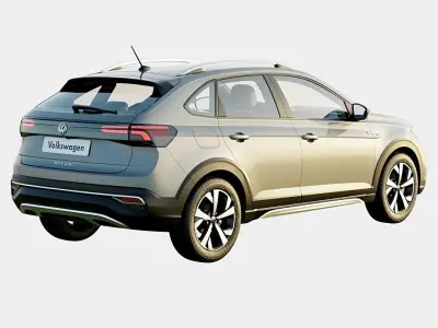 Volkswagen Nivus 2024 Highline Spec Low-poly 3D model