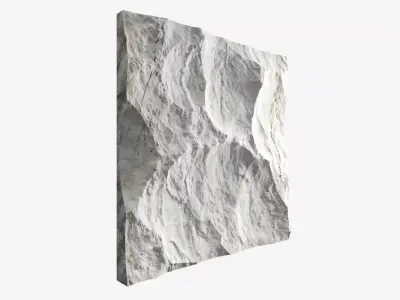 173-RockPanel sandstone wall art 3D model