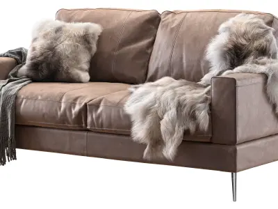 Capri sofa 183 cm 2 3D model