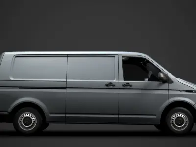 Volkswagen Transporter Van L2H1 T61 2020 3D model