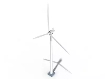 wind turbine 3D model