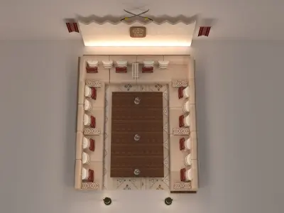 Arabian Seating 3D model