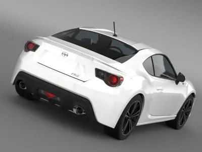 Scion FR S Monogram 2014 3D model