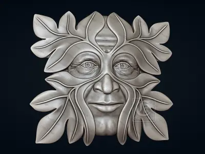 GreenMan - 3D STL Files for CNC  3D model