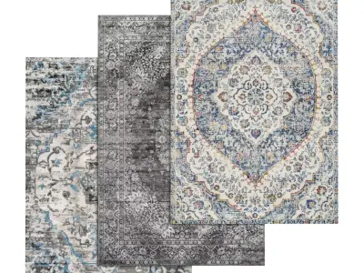 Rug Set 1347 3D model