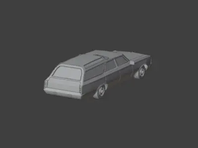 Oldsmobile Vista Cruiser 1964 3D print model