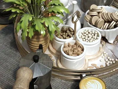 tableware set 152 3D model