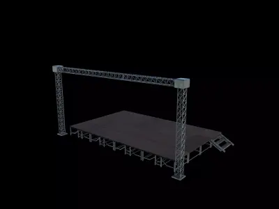 Aluminum Lighting Concert  3D model