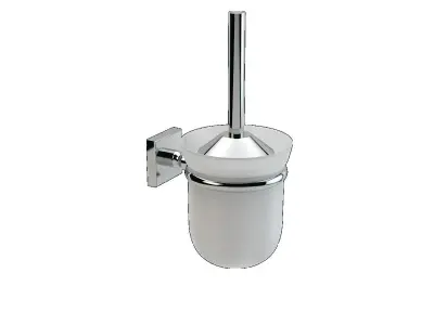 Bay Toilet Brush Glass Short 3D model