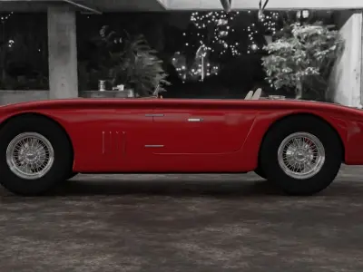 ASTON MARTIN DB3 1953 3D model