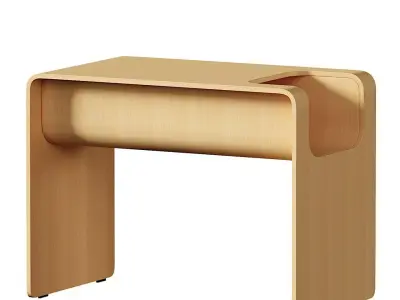 Limm Wood Coffee Table 3D model