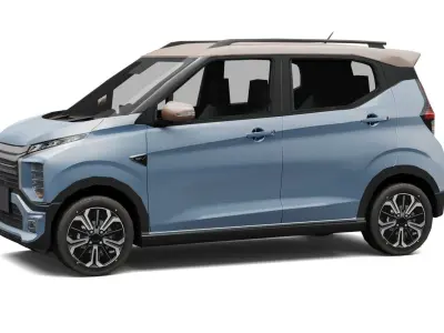 Mitsubishi EK EV 2023 Low-poly 3D model