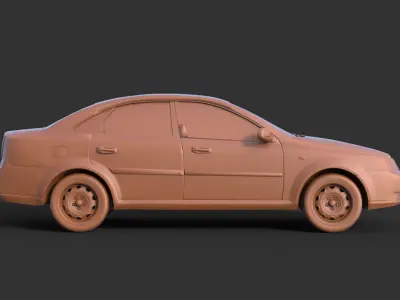 Chevrolet Lacetti 3D print model
