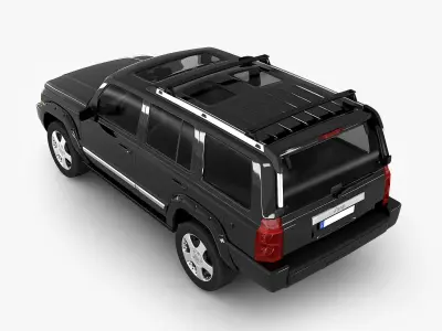Jeep Commander SUV 3D model
