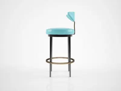Alter London Linden Barstool 3D model