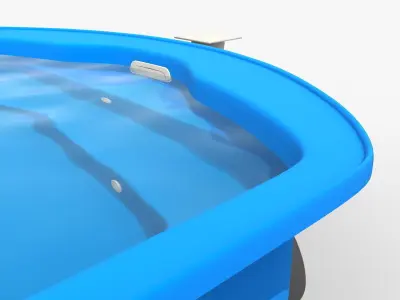 Relax swimming pool 3D model