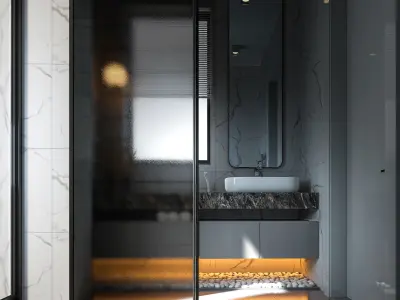 2 BATHROOM 3D model
