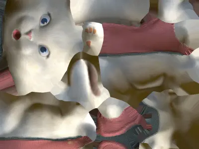 easter bunny Free 3D model