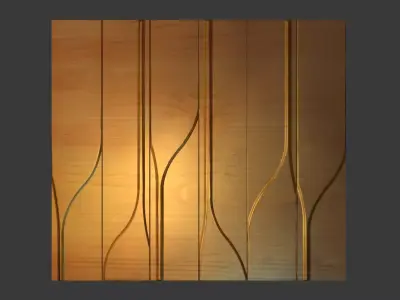 WALL ART 3D model 2