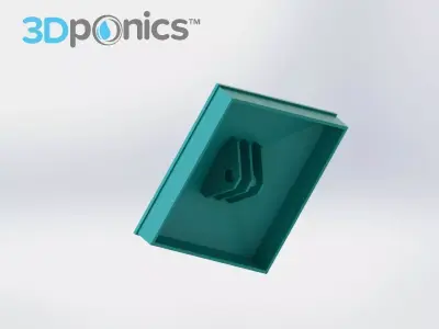 Top Cap - 3Dponics Herb Garden Free 3D print model